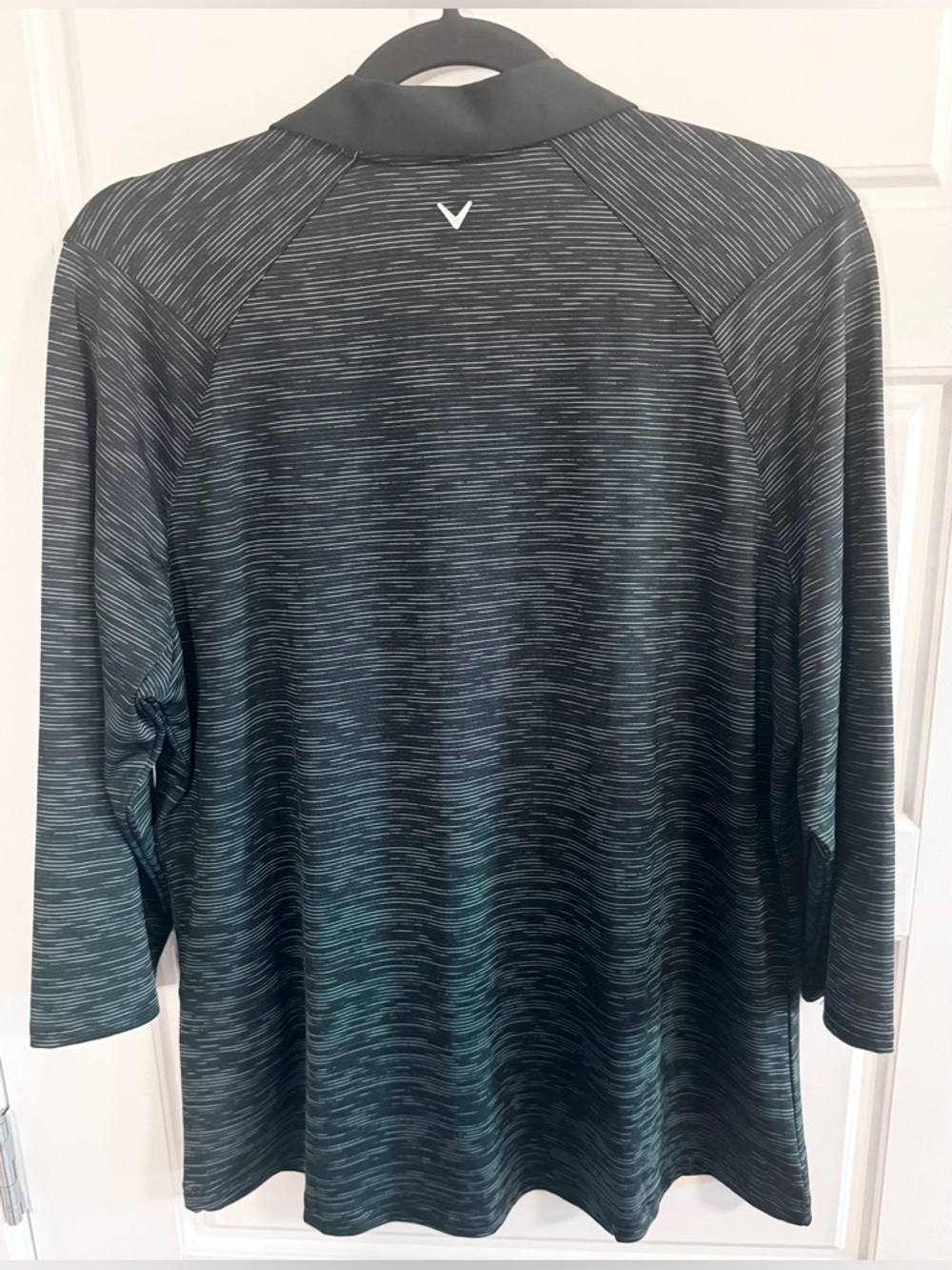 NWT Callaway Black and white Heathered Polo - Picture 5 of 5